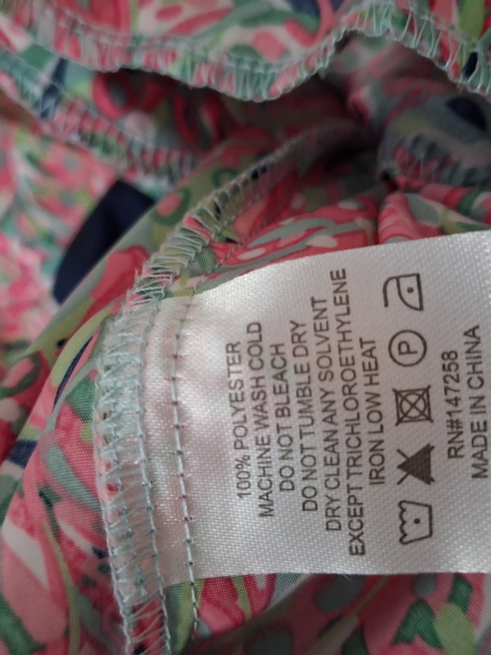 SIMPLY SOUTHERN Women's Rain Forest Pullover Hooded Rain Jacket; Size XL - Picture 7 of 7